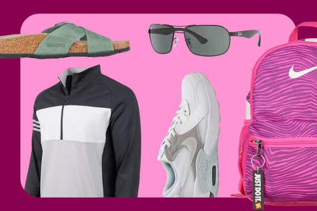 Proozy Summer Sale: $13 Nike Backpack, $54 Birkenstocks, and More card image