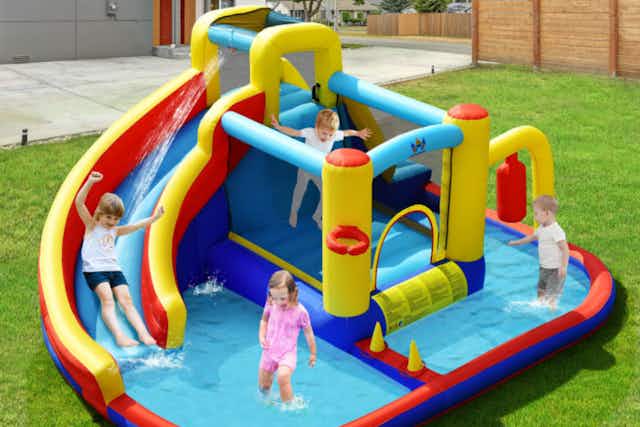 Costway Water Bounce Castle, $260 at Costway — Cheaper Than Walmart card image