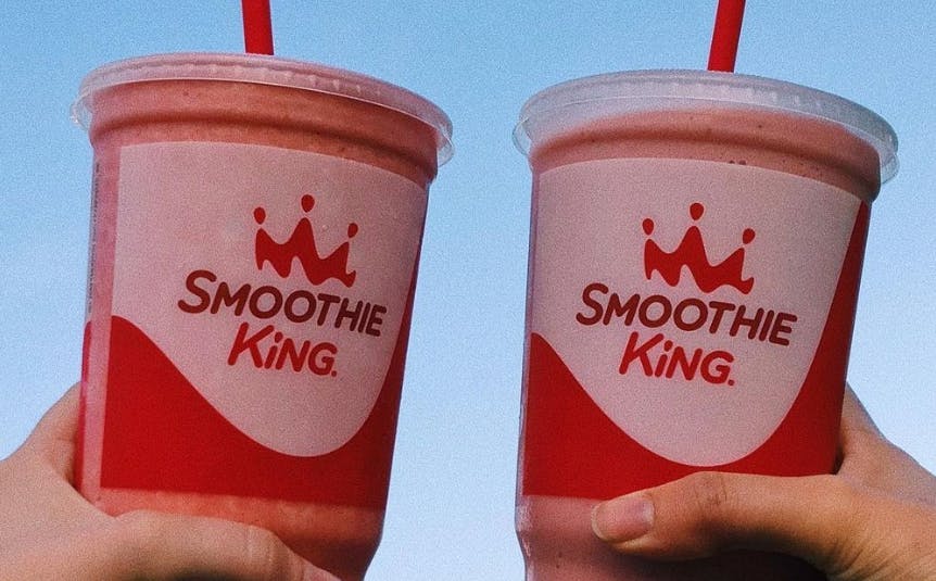 Smoothie King Inflatable Cup