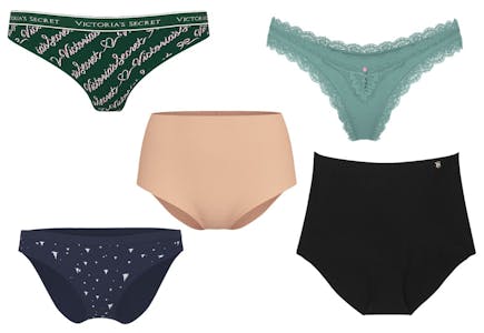 5 Victoria's Secret Women's Panties