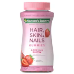 4 Nature's Bounty Biotin Bottles