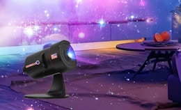 a galaxy projector