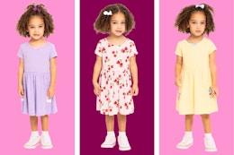 Walmart toddler character dresses