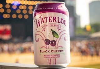 a can of sparkling water