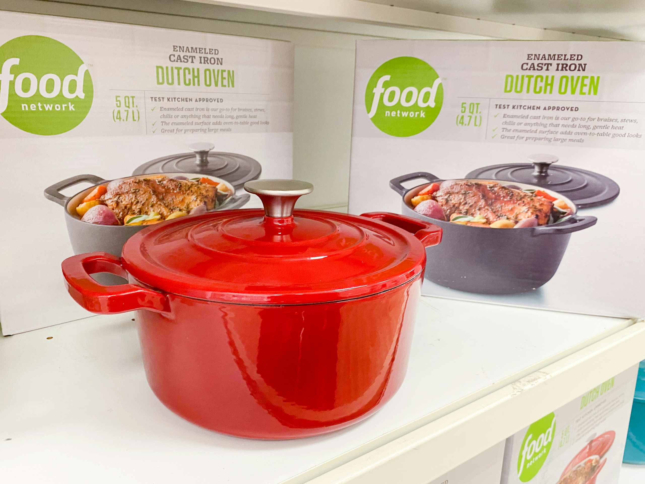 Food Network Cast-Iron Dutch Ovens, as Low as $20.49 at Kohl's