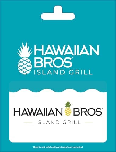 Hawaiian Bros Physical Gift Card