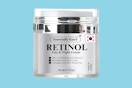 a jar of retinol cream