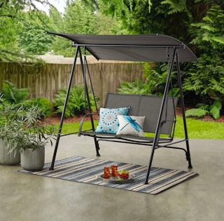 Mainstays Patio Swing Gray