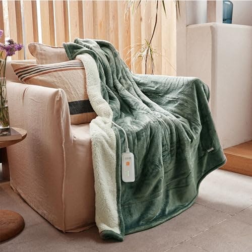 Heated Blanket Electric Throw
