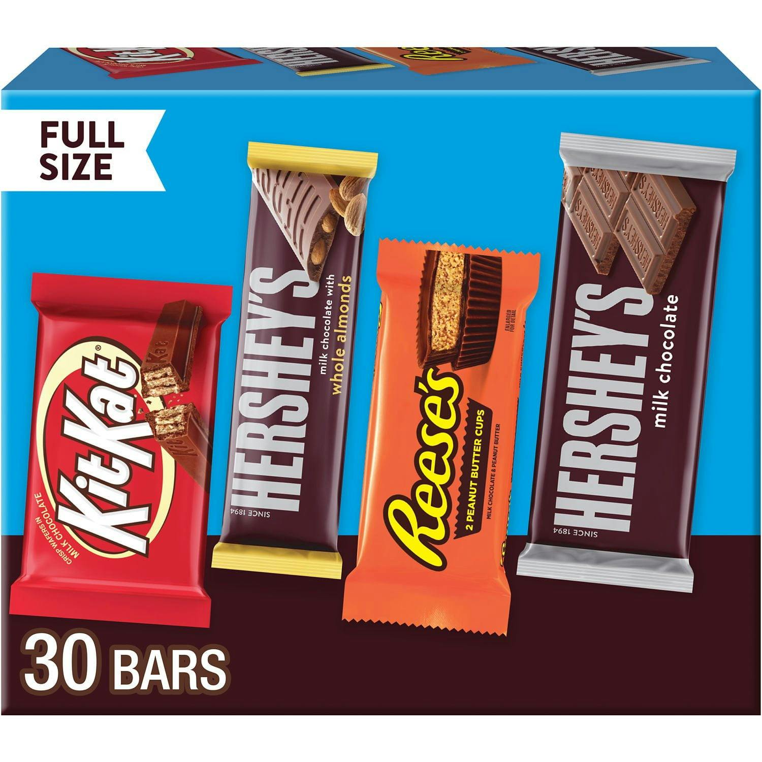Hershey's Candy Bars 30-Pack