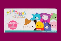 a box of squishmallows micromallows