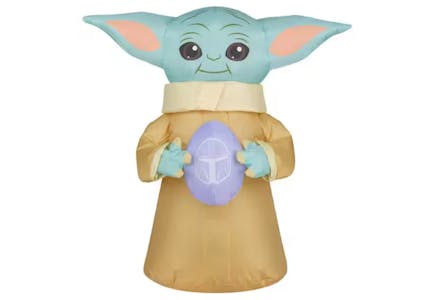 Easter Baby Yoda Inflatable