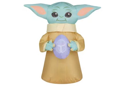 Easter Baby Yoda Inflatable