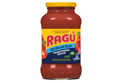 3 Ragu Pasta Sauces