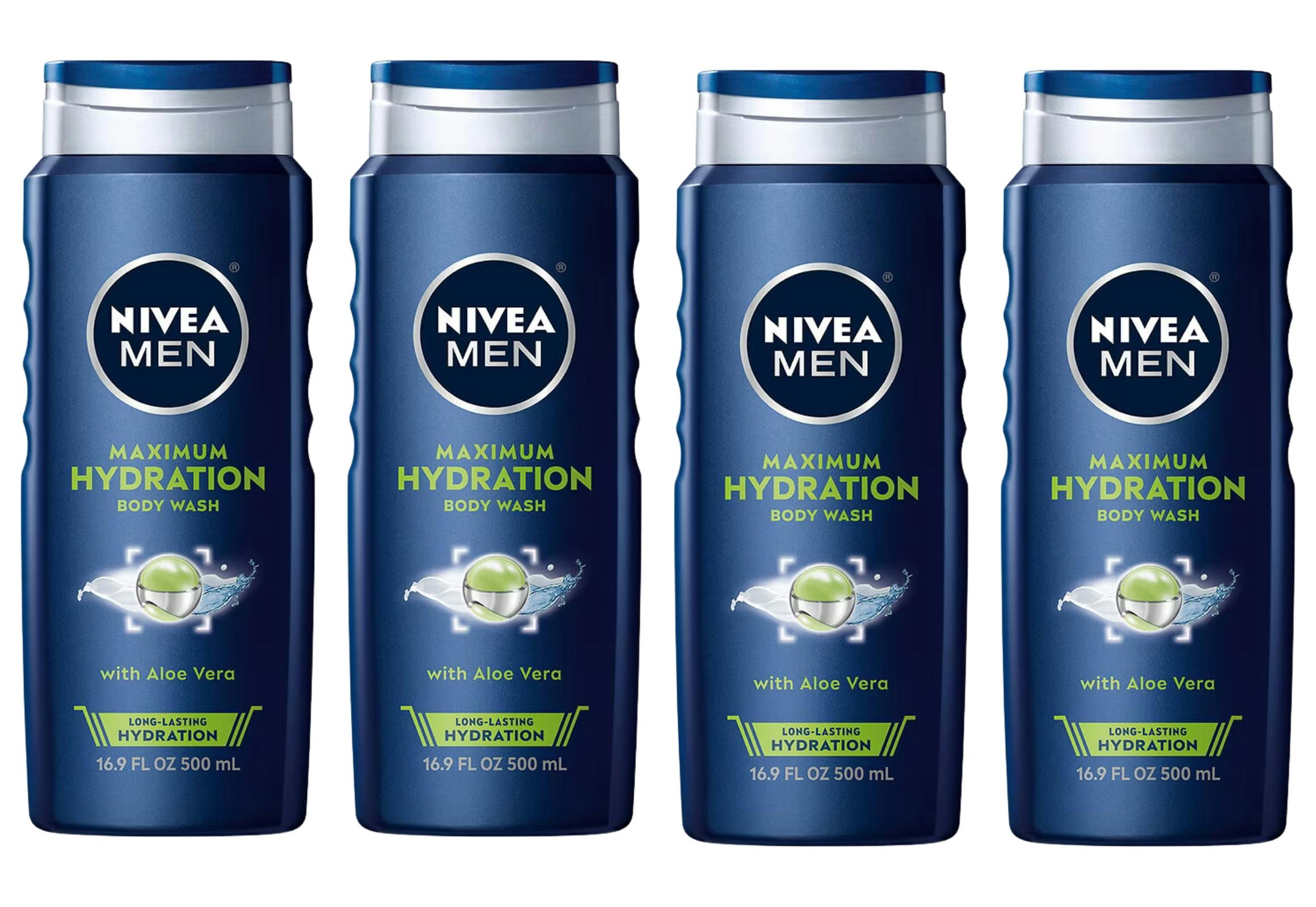 4 Nivea Men Body Washes