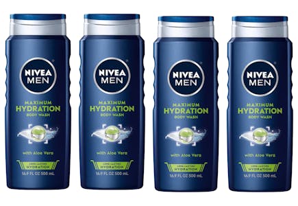 4 Nivea Men Body Washes