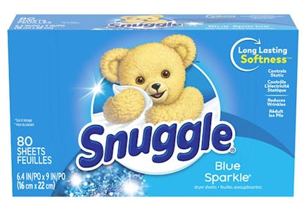Snuggle Dryer Sheets