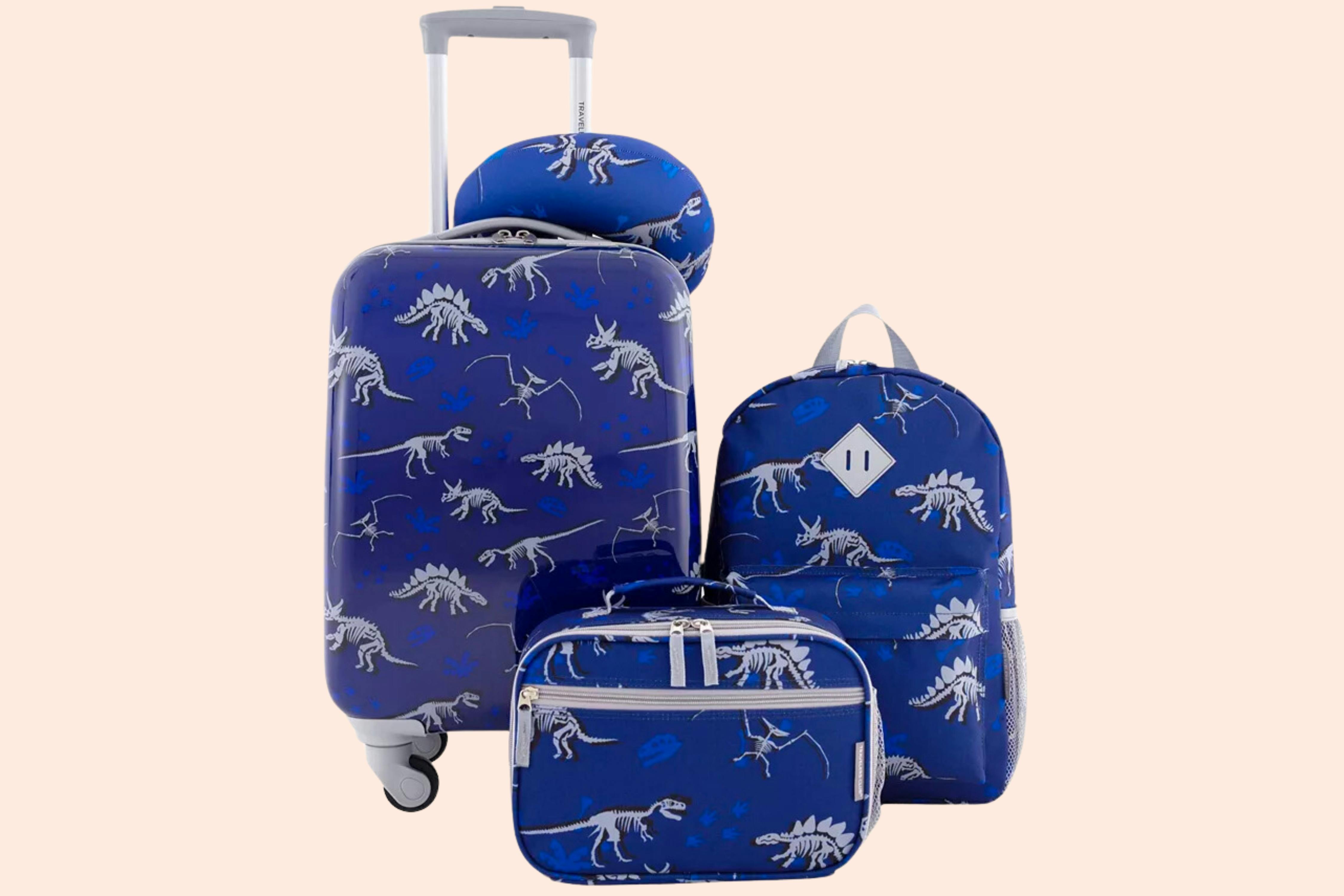 Kids' 5Piece Hardside Luggage Set, Only 55.24 at Macy's The Krazy Coupon Lady