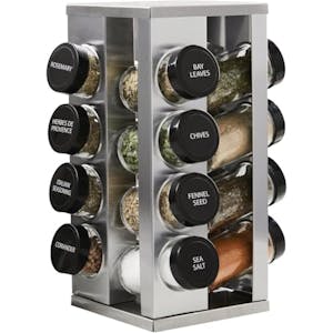 16-Jar Spice Rack Organizer