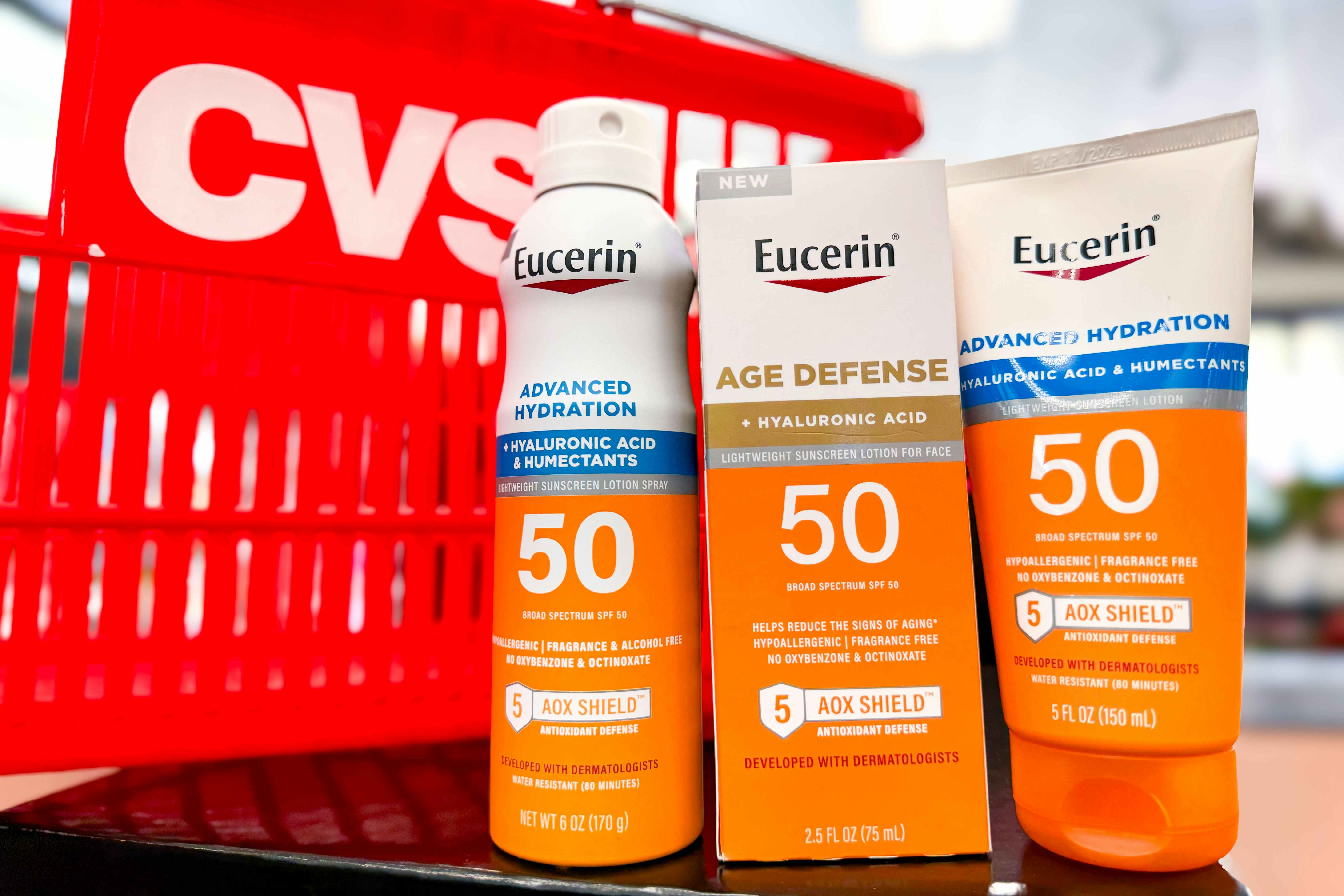 Get $7 Off Eucerin Sunscreen During This CVS Sale