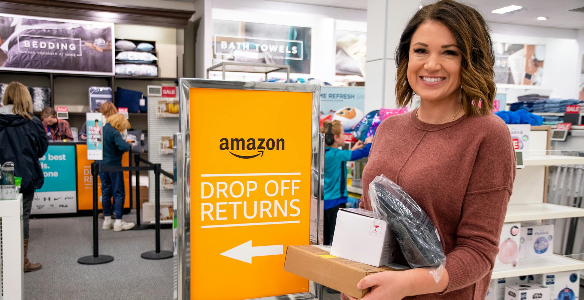 Customers returning  purchases at Kohl's speak about its convenience