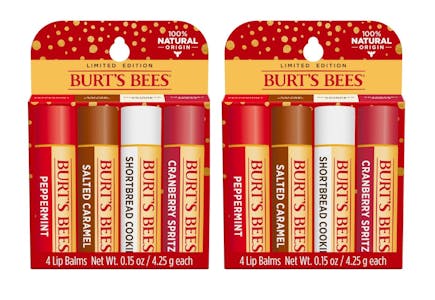 8 Burt's Bees Lip Balms