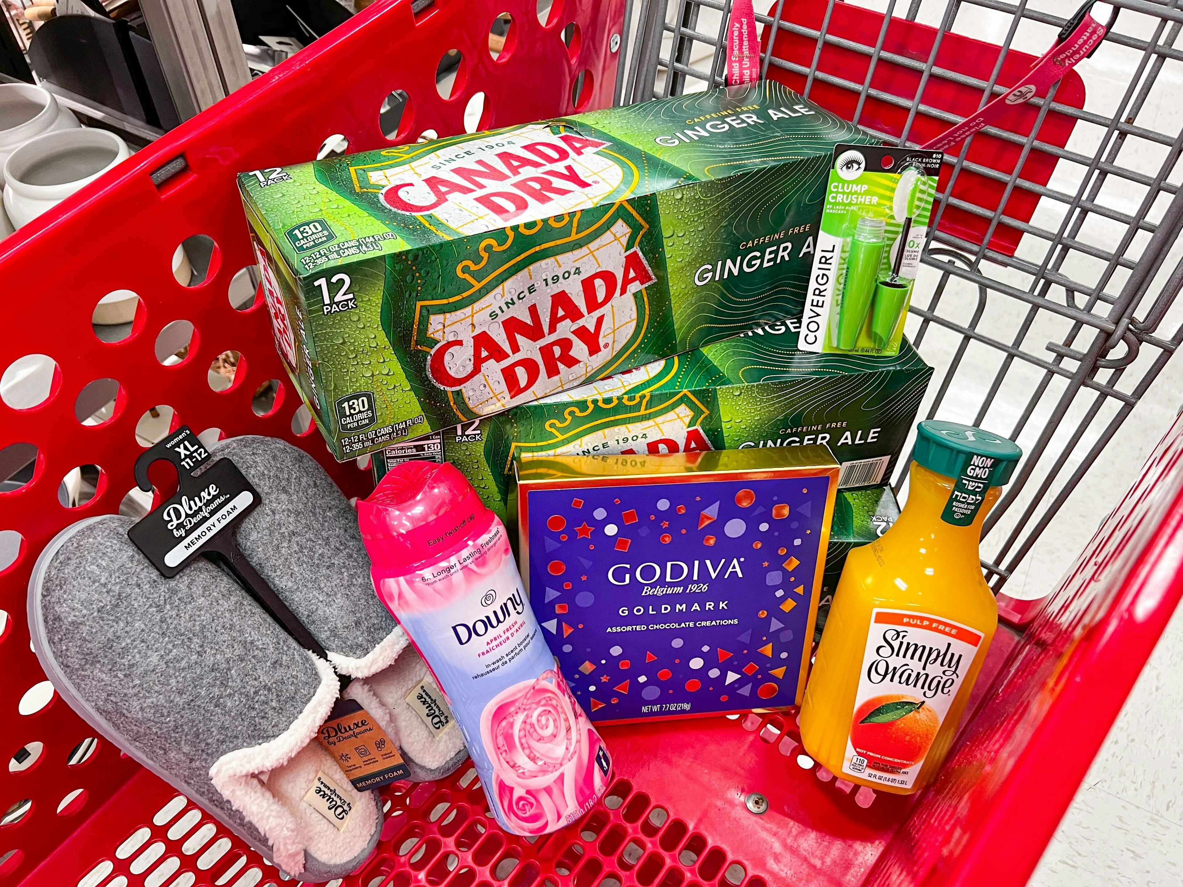 canada dry downy slippers godiva simply orange covergirl in target cart