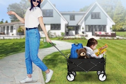 Collapsible Wagon Cart, Only $39.99 on Amazon (Reg. $69.99) card image