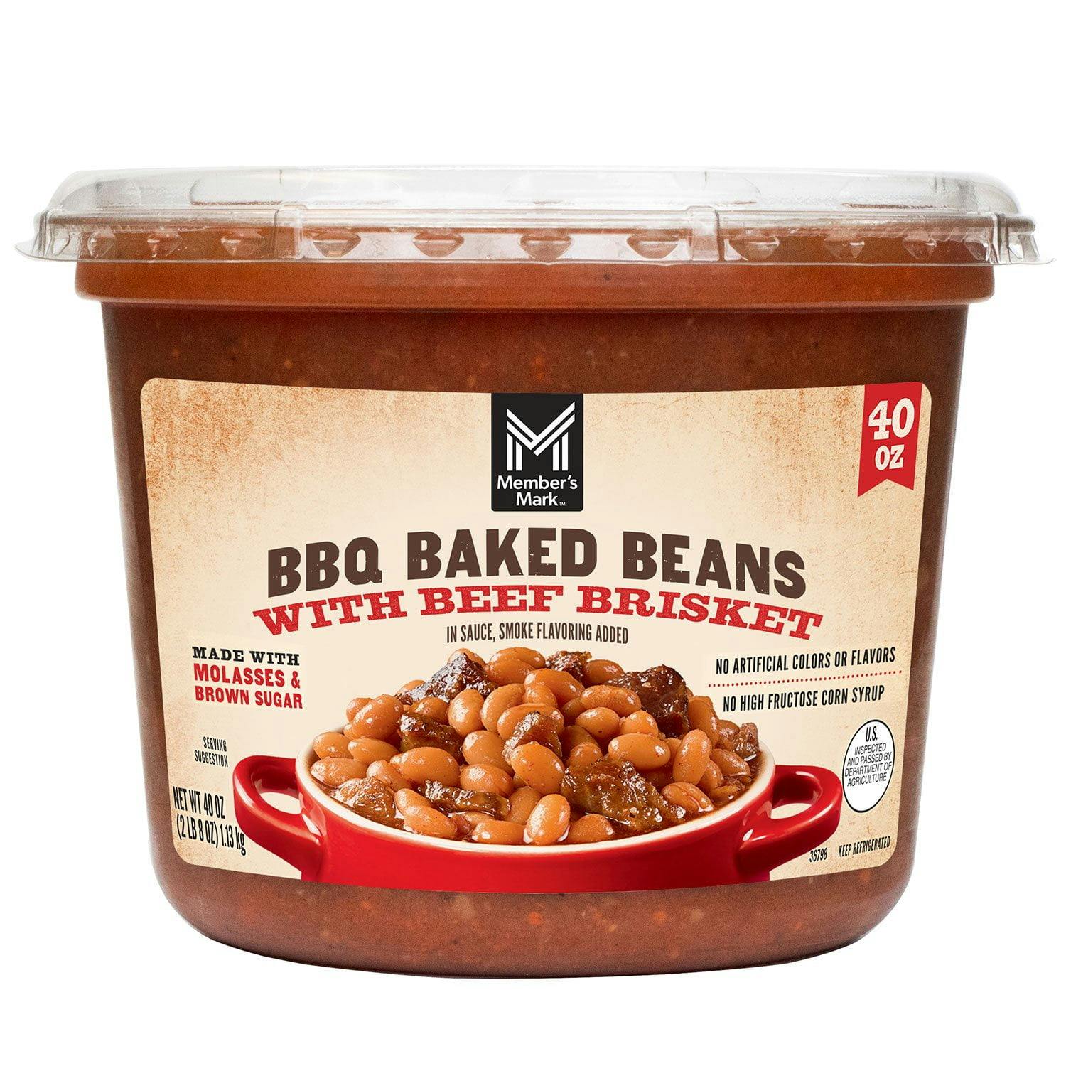 Member's Mark BBQ Baked Beans Tub