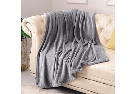 Fleece Blanket Throw