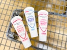 Three Summer's Eve Deodorant products in Walmart shopping cart (Sponsored)
