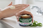 magnesium cream on a table