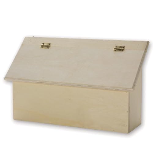 Unfinished Wood Letter Box