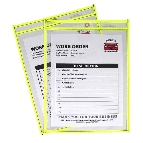 C-Line Shop Ticket Holders