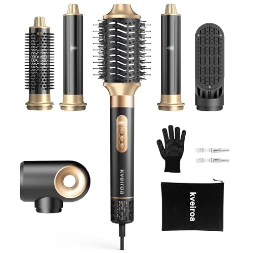 6-in-1 Hot Air Brush & Hair Dryer