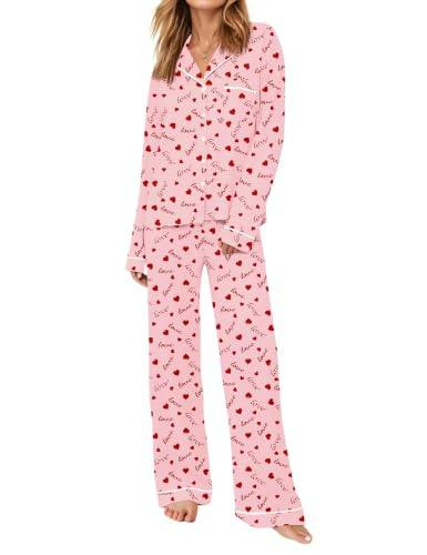 Ekouaer Women's Pajama Set