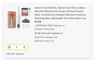 Electric Nail Drill Kit