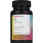2 CVS Vitamin C Tablet Bottles