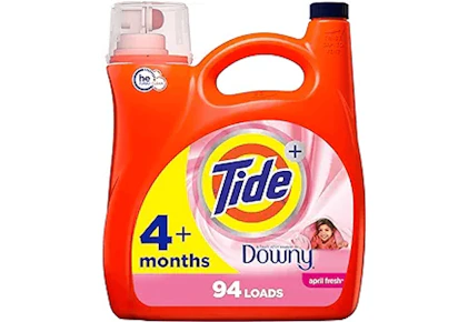 4 Tide Jumbo Detergents
