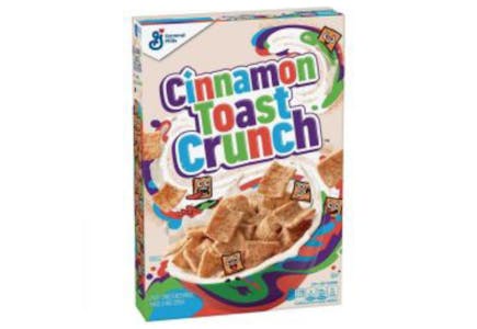 4 General Mills Cereal Boxes