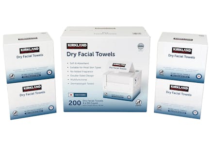 Kirkland Signature Facial Towels