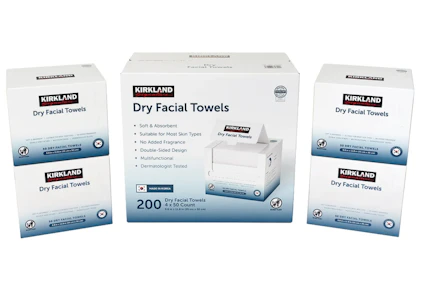 Kirkland Signature Facial Towels