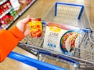 In-store photo taken at Walmart of 2 Old El Paso products in shopping cart