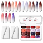 Ombre Gel Polish Palette