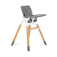 2-in-1 Wooden Highchair