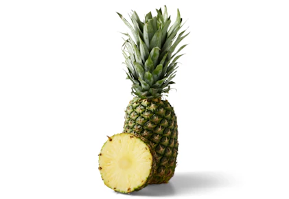 2 Fresh Pineapples