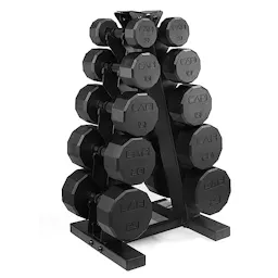 Dumbbell Set with Rack