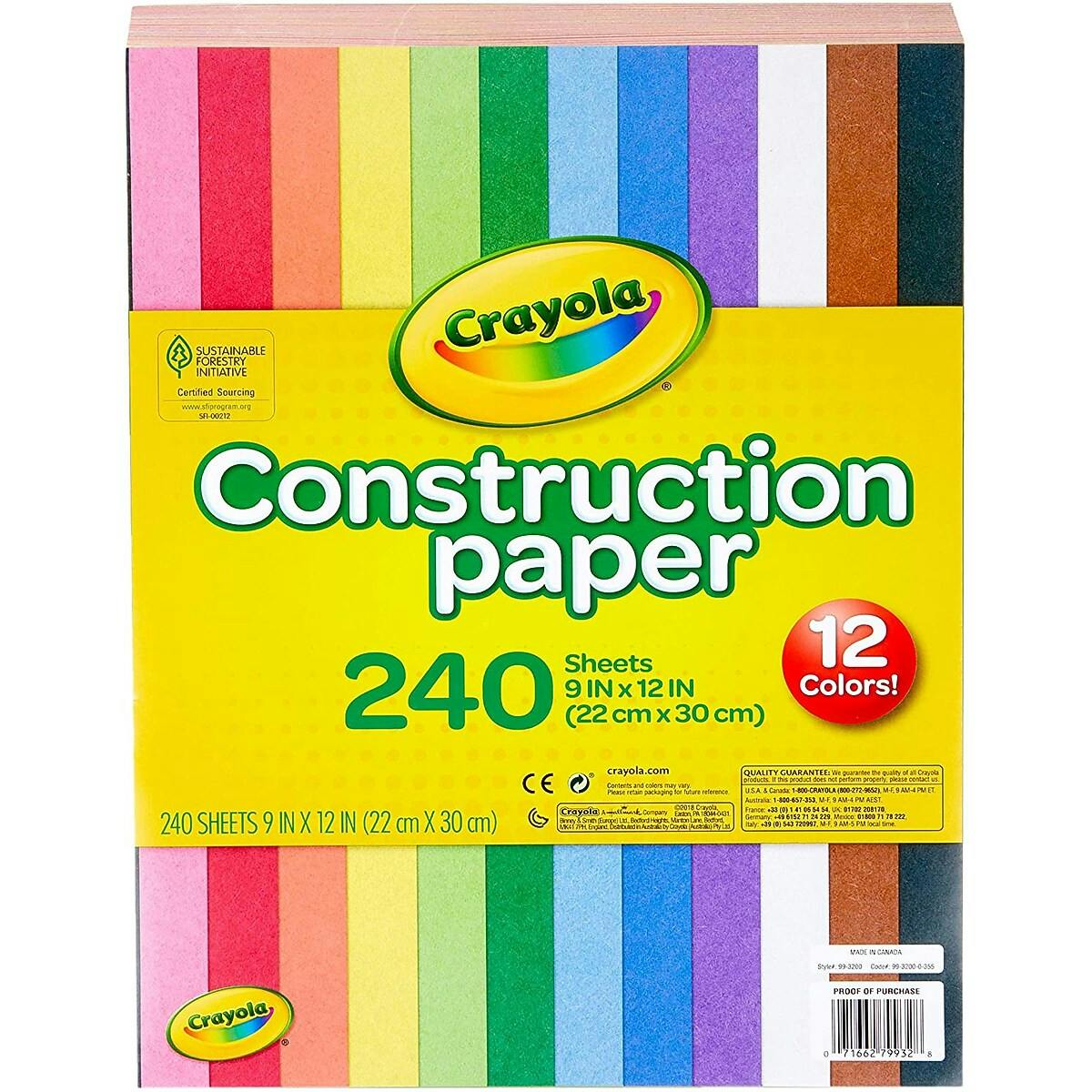 Crayola Construction Paper