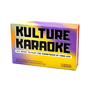 Karaoke Music Card Game