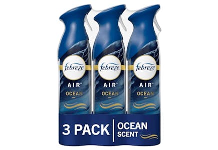 Febreze Air Freshener Spray 3-Pack